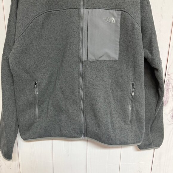 The North Face Front Range Fleece Jacket Men’s Large Smoked Pearl EUC - Picture 4 of 11